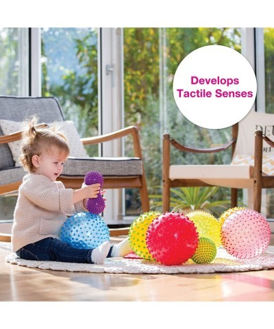 Sensory Balls for Baby - Assorted Baby Balls That Help Enhance Gross Motor Skills for Kids Aged 6 Months and Up - Set of 9 Vi...