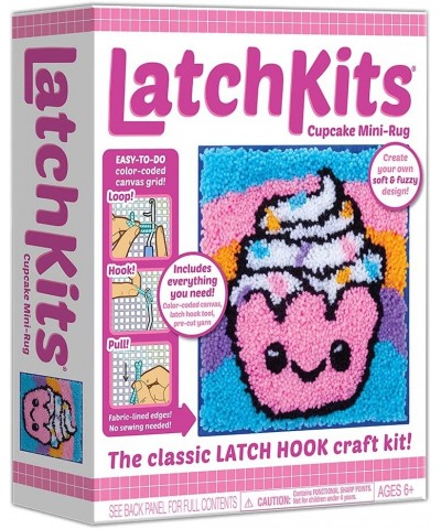 Latchkits Cupcake Crafts Pink $33.56 Craft Kits