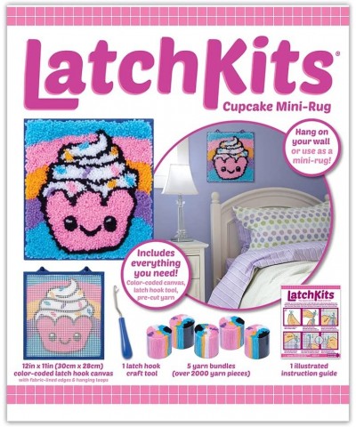 Latchkits Cupcake Crafts Pink $33.56 Craft Kits