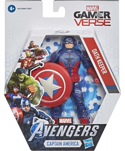 Marvel Gamerverse 6-inch Action Figure Toy Captain America Oath Keeper Video Game-Inspired Ages 4 and Up $23.21 Action Figures