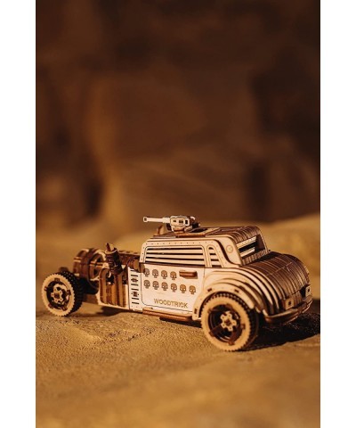 Apocalyptic Car 3D Wooden Puzzles for Adults and Kids to Build - Rides up to 26 feet - Wooden Model Car Kits to Build for Adu...