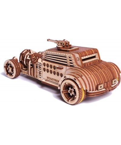 Apocalyptic Car 3D Wooden Puzzles for Adults and Kids to Build - Rides up to 26 feet - Wooden Model Car Kits to Build for Adu...