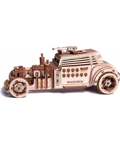 Apocalyptic Car 3D Wooden Puzzles for Adults and Kids to Build - Rides up to 26 feet - Wooden Model Car Kits to Build for Adu...