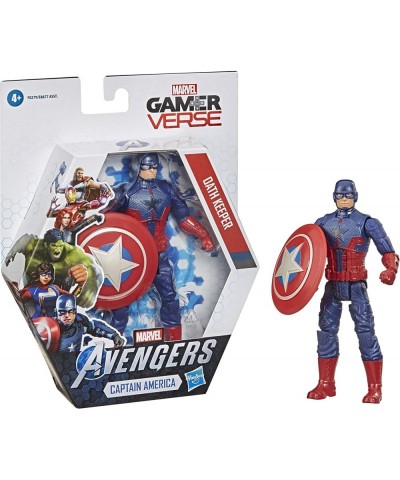 Marvel Gamerverse 6-inch Action Figure Toy Captain America Oath Keeper Video Game-Inspired Ages 4 and Up $23.21 Action Figures