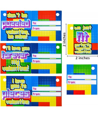 28 Pcs Valentines Day Cards with IQ Puzzles Puzzle Games Brain Teasers Keychain Stress Relief Fidget Puzzle Toy for Kids Vale...