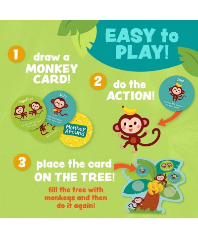 Monkey Around First Game for Toddlers Interactive Play with Parent Ages 2+ $39.68 Board Games