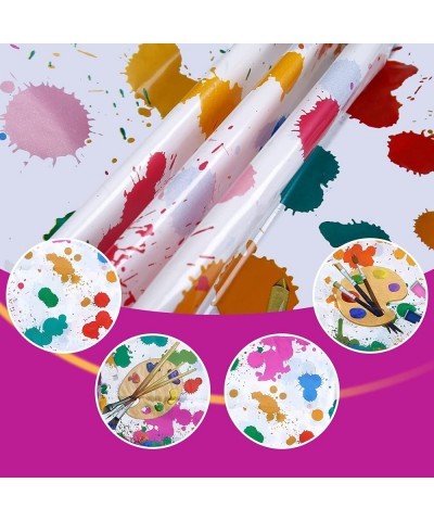 3Pcs Art Paint Party Tablecloths Disposable Art Plastic Table Cover for Boys & Girls Art Painting Them Birthday Party Supplie...