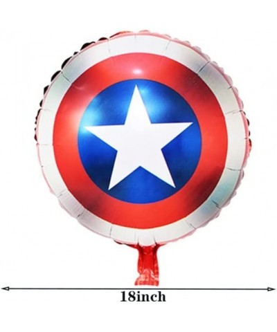 10PCS superhero balloons children's superhero theme 4th birthday party decorations $24.04 Kids' Party Decorations