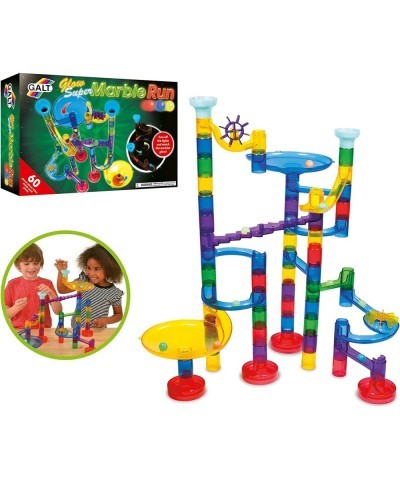 Toys Construction - Glow Super Marble Run Toy $69.02 Marble Runs