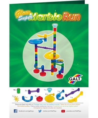 Toys Construction - Glow Super Marble Run Toy $69.02 Marble Runs