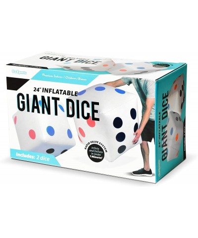 Giant 2' Inflatable Dice 2 Pack - Huge Size with Rapid Valve Inflation $42.99 Game Accessories