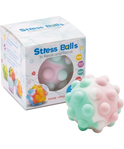 Fidget Toys Stress Balls Pop Squish It for Kids and Adults Push Bubbles Fidgets Ball for Girls and Boys Gifts 1 PCS (Pink) $1...