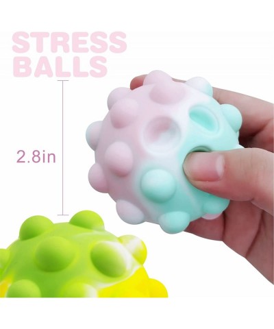 Fidget Toys Stress Balls Pop Squish It for Kids and Adults Push Bubbles Fidgets Ball for Girls and Boys Gifts 1 PCS (Pink) $1...