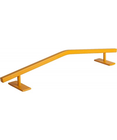 Fingerboard Rail Metal Solid Square Steel V Grind Rails Ramp and Skate Parks (R7) (Yellow) $31.08 Finger Toys