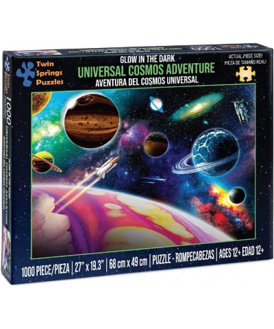 Glow in The Dark Universal Cosmos Adventure 1000 Piece Jigsaw Puzzle 1 000 pcs Puzzle $21.59 Jigsaw Puzzles