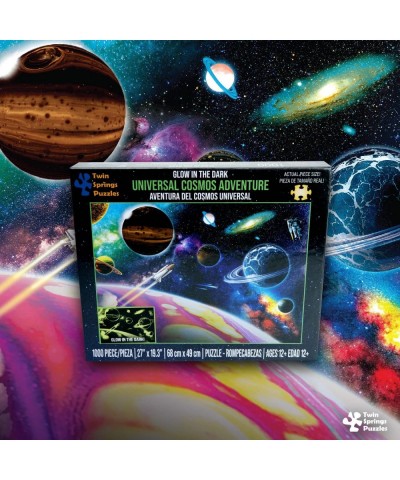 Glow in The Dark Universal Cosmos Adventure 1000 Piece Jigsaw Puzzle 1 000 pcs Puzzle $21.59 Jigsaw Puzzles