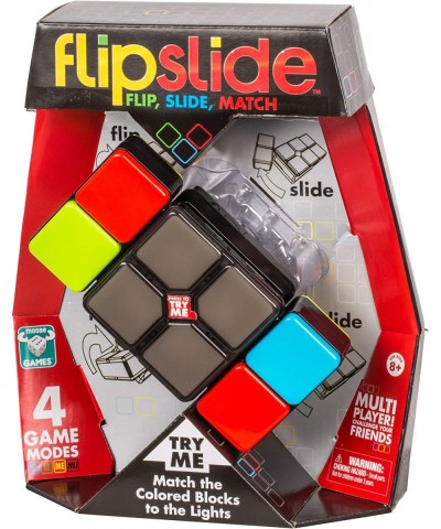 Flipslide Game Electronic Handheld Game | Flip Slide and Match the Colors to Beat the Clock - 4 Game Modes - Multiplayer Fun ...