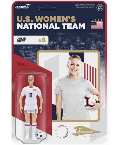 USWNT Players Julie Ertz 3.75 in Supersports Action Figure $43.44 Action Figures