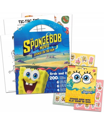 Spongebob Squarepants Sticker Mega Pack ~ 300+ Spongebob Stickers with Activity Sheets and Play Scenes | Spongebob Activity S...