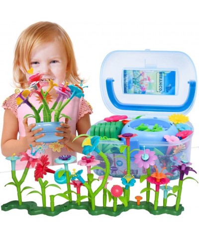 Flower Garden Building Set - Grow up! Fun Stacking Toys for Toddlers and Kids Age 3-6 Year Olds Educational Activity for Pres...