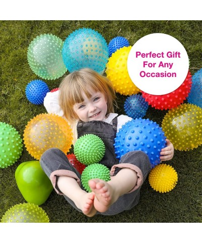 Sensory Balls for Baby - Assorted Baby Balls That Help Enhance Gross Motor Skills for Kids Aged 6 Months and Up - Set of 9 Vi...