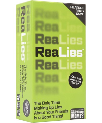 ReaLies – The Hilarious Party Game of Truths and Lies That Tests How Well You Know Your Friends – $25.78 Card Games