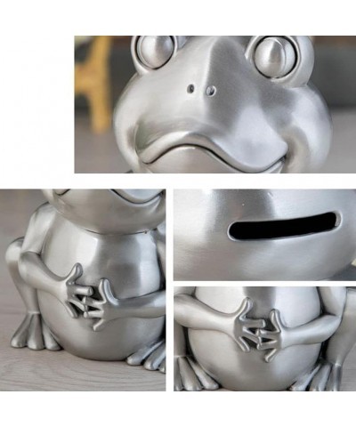 European Style Retro Piggy Bank Metal Crafts Durable Multifunctional Home Furnishings Adult Collectibles Children's Gifts (Co...