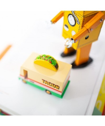 Wooden Cars and Vintage Toys for Kids - CANDYCAR® Food Truck and Stand Collection - Taco Van $38.12 Kids' Play Cars & Race Cars