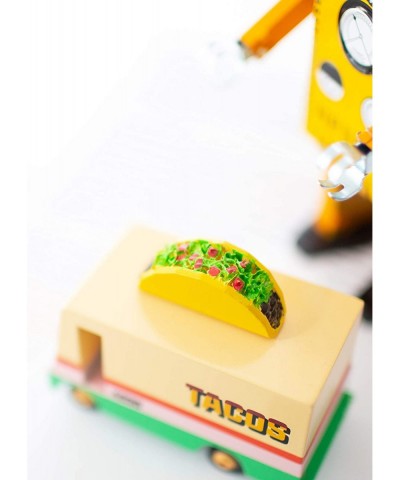 Wooden Cars and Vintage Toys for Kids - CANDYCAR® Food Truck and Stand Collection - Taco Van $38.12 Kids' Play Cars & Race Cars