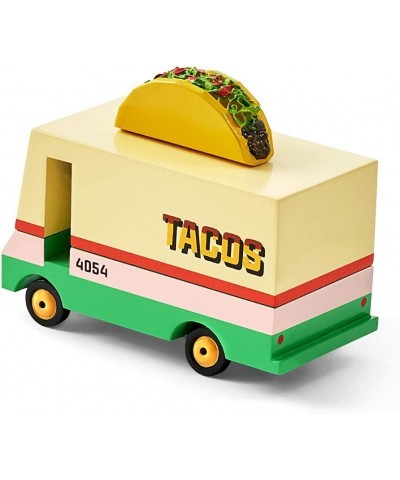 Wooden Cars and Vintage Toys for Kids - CANDYCAR® Food Truck and Stand Collection - Taco Van $38.12 Kids' Play Cars & Race Cars