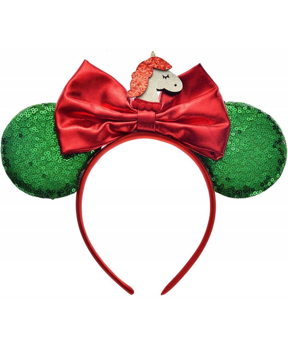 Valentine's Day Headband Sequin Sparkle Mouse Ears Minnie ears Holiday Mickey Ears $16.12 Kids' Dress-Up Accessories