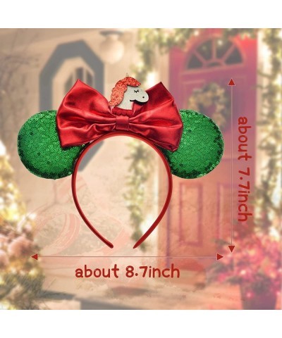 Valentine's Day Headband Sequin Sparkle Mouse Ears Minnie ears Holiday Mickey Ears $16.12 Kids' Dress-Up Accessories