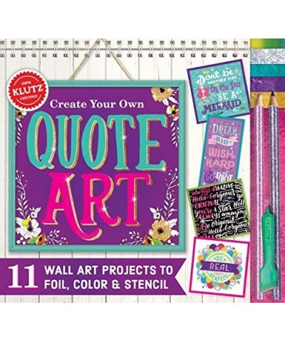 Create Your Own Quote Art Activity Kit $27.77 Kids' Drawing & Writing Boards