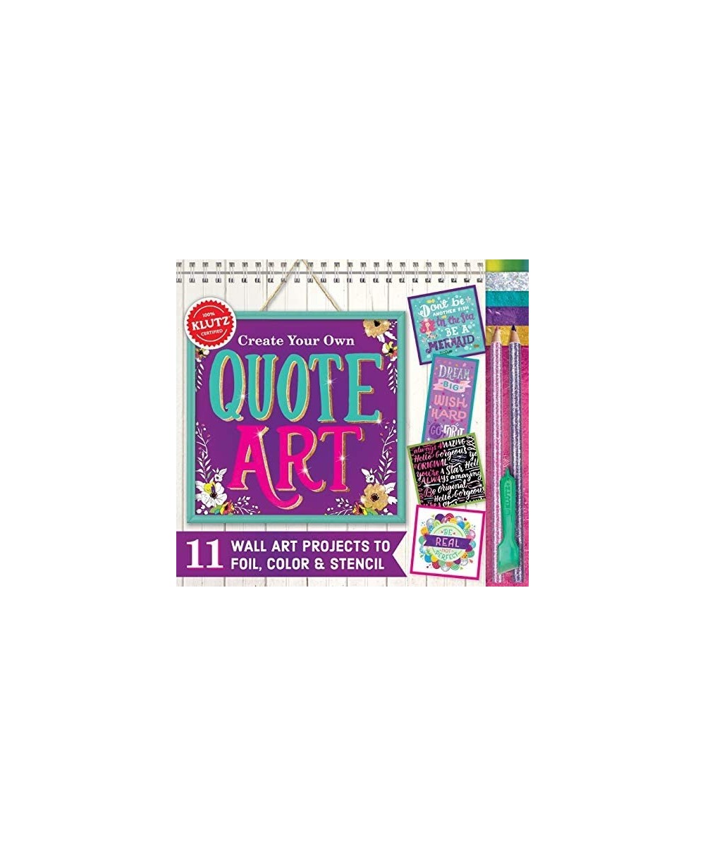 Create Your Own Quote Art Activity Kit $27.77 Kids' Drawing & Writing Boards