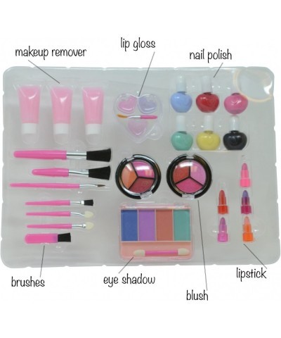 Washable Makeup set for Dolls and Kids - pretend play Cosmetic Set - Doll not included $37.76 Doll Accessories