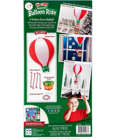 Peppermint Balloon Ride Red - Elf NOT Included $30.65 Play Figure Playsets