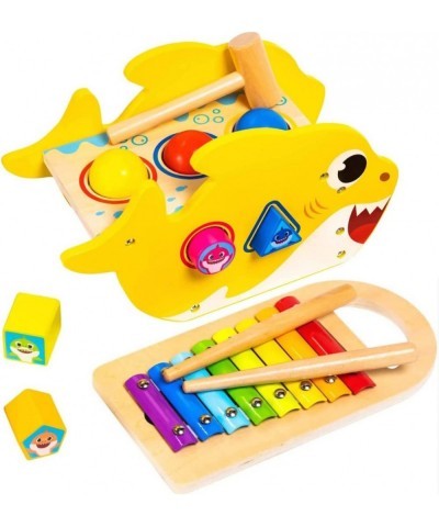 Baby Shark Pound & Tap Bench - Includes Shape Sorting Blocks and a Xylophone - Gifts for Toddlers 18 Months Old and up $47.38...