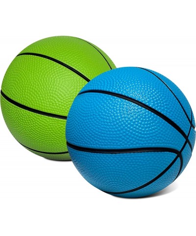 5 Inch Foam Mini Basketball for Indoor Basketball Mini Hoops 2 Pack | Safe & Quiet Foam Basketball for Over The Door Mini Hoo...