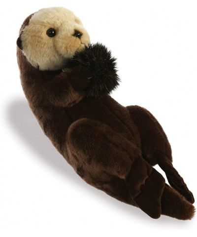 Aurora - Miyoni - 17" Sea Otter Brown $46.95 Stuffed Animals & Teddy Bears