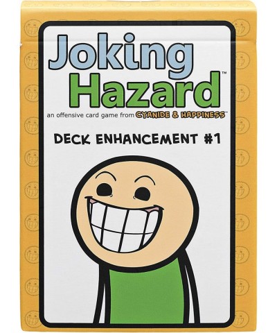 Deck Enhancement 1 - The first expansion of Comic Building Card - Party Game by Cyanide and Happiness for 3-10 players Orange...