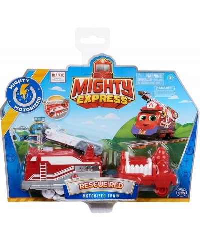 Mighty Express Rescue Red Motorized Toy Train with Working Tool and Cargo Car Kids Toys for Ages 3 and up Multicolor $23.66 P...