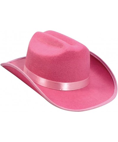 Child Sized Felt Cowboy Hat Pink 1 per Order $17.14 Kids' Dress-Up Accessories