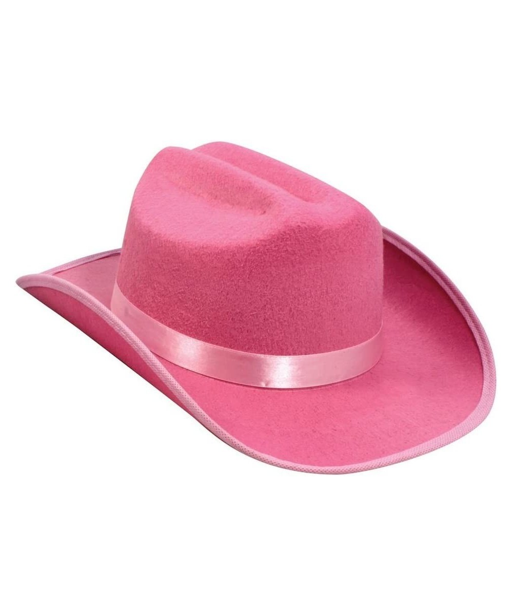 Child Sized Felt Cowboy Hat Pink 1 per Order $17.14 Kids' Dress-Up Accessories