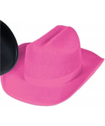 Child Sized Felt Cowboy Hat Pink 1 per Order $17.14 Kids' Dress-Up Accessories