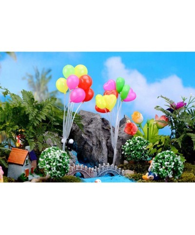 Balloons Bouquet Miniature Landscape Ornaments Garden Bonsai Dollhouse Decorations Cake Decor $15.77 Dollhouse Accessories