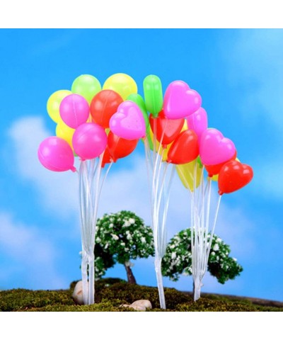 Balloons Bouquet Miniature Landscape Ornaments Garden Bonsai Dollhouse Decorations Cake Decor $15.77 Dollhouse Accessories