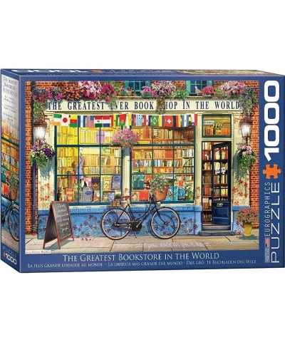 (EURHR The Greatest Bookstore in The World 1000Piece Puzzle 1000Piece Jigsaw Puzzle $31.83 Jigsaw Puzzles