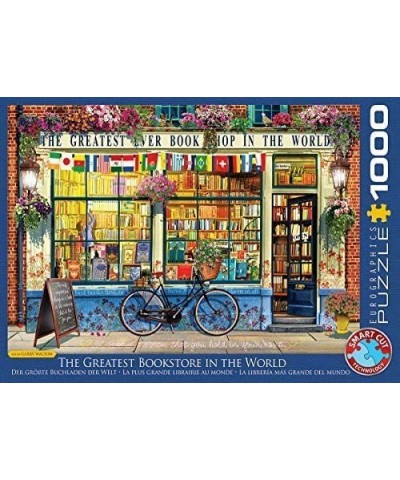 (EURHR The Greatest Bookstore in The World 1000Piece Puzzle 1000Piece Jigsaw Puzzle $31.83 Jigsaw Puzzles