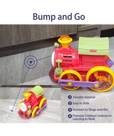 Bubble Lawn Mower Bubble Train Toys Bubble Machine Fun Bubbles Blowing with Colorful Lights Music Outdoor Car Push Toys Chris...