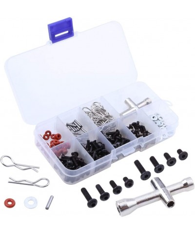 RC Screws Kit Repair Tool Box Hardware Fasteners for 1:8 1/10 RC Car Replacement (240-Pack) $22.25 Hobby Remote & App Control...